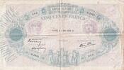 France 1938 500 Francs - Pink and Blue - 05-05-1938 - Serial H.2854 - F.31.10 VF