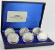France 1994 6 x 100 Francs Liberation 1993-1994 - Silver - Without certificate UNC