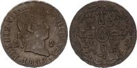 Spain 2 maravedis 2 Maravedis Ferdinand VII - 1833 - Ségovia - KM.487 -