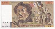 France  100 Francs - Delacroix - 1978 - Serial Y.3 - P.154 AU+