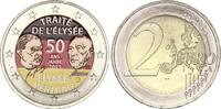Germany 2 euros 2 Euros - Elysée Treaty - Colorised - D (Munich) - 2013 -