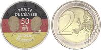Germany 2 euros 2 Euros - Elysée Treaty - Colorised - J (Hamburg) - 2013 -