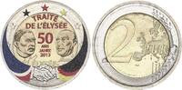 Germany 2 euros 2 Euros - Elysée Treaty - Colorised - J (Hamburg) - 2013 -