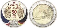 Germany 2 euros 2 Euros - Elysée Treaty - Colorised - A (Berlin) - 2013 -