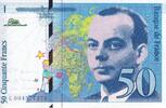 France 50 francs 50 Francs - Saint-Exupéry - 1992 - Letter L - P.157 -