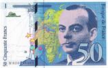France 50 francs 50 Francs - Saint-Exupéry - 1997 - Letter W - P.157 -