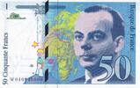 France 50 francs 50 Francs - Saint-Exupéry - 1997 - Letter W - P.157 -