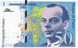 France 50 francs 50 Francs - Saint-Exupéry - 1997 - Letter X - P.157 -