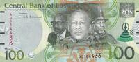 Lesotho 100 maloti 100 Maloti - Kings - Shepperd - 2021 - Serial AD - P.NEW -