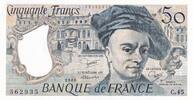 France 50 francs 50 Francs - Quentin de la Tour - 1986 - Serial C.45 - P.152 -