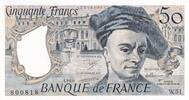 France 50 francs 50 Francs - Quentin de la Tour - 1988 - Serial W.51 - P.152 -