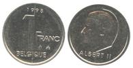 Belgium 1 franc 1 Franc Albert II -