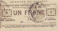 France 1 f 1 F Ronssoy -