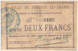 France 2 francs 2 Francs Fresnoy-Le-Grand City - 30/06/1915 -