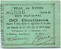 France 50 centimes 50 Centimes Noyon City - 1915 -