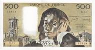 France 1969 500 Francs Pascal - St Jacques Tower - 1969-11-06 - K.14 XF