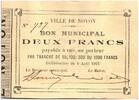 France 2 francs 2 Francs Noyon City - 1914 -