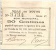 France 50 centimes 50 Centimes Noyon City - 1915 -