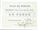 France 1 franc 1 Franc Vertus City - 1915 -