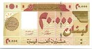 Lebanon 20000 livre 20000 Pounds Geometric design - 2004 -