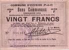 France 20 f 20 F Oignies -