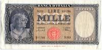 Italy 1000 lire 1000 Lire 1949 - Italy decorated with pearls -