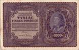 Poland 1000 marek 1000 Marek - T. Kosciuszko - 1919 F to VF -