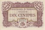 France 10 10 centimes Toulouse City -