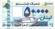 Lebanon 50000 livre 50000 Pounds Geometric design - 2004 -