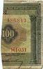 Greece 100 drachms 100 Drachms - cut - 1926 -