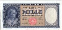 Italy 1000 lire 1000 Lire1949 - Italy decorated with pearls -