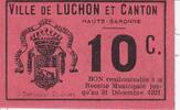 France 10 10 centimes Luchon City -