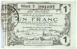 France 12/12/1917 1 Franc Hirson Regional - 1917 XF