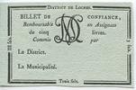 France 5 sols Loches District - 1792, R5 Rare ! -