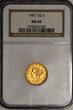 Numismatic Gold Coins  NGC MS-64
