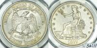 USA Trade Dollar PCGS Uncirculated Detail; Still Nice!  1877-S 