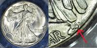 USA 1944-D Half Dollar PCGS-65; Hand Engraved Designer's Initials, FS-90... 386,49 EUR  Excl. 51,52 EUR Verzending