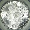 USA 1878-CC Morgan Dollar CAC MS-62; Frosty White  575,45 EUR  Excl. 51,52 EUR Verzending