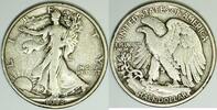 USA 1918-S Walking Liberty Half Dollar; ss 51,52 EUR  Excl. 13,73 EUR Verzending