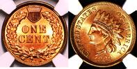 USA 1881 Indian Head Cent Curved Clip @ 5:00 Mint Error NGC-64 RB; Premi... 558,27 EUR  Excl. 51,52 EUR Verzending
