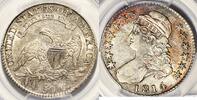 Half Dollars Bust Half Dollar Capped PCGS XF-45; Nice Color! 1167,40 EUR  Excl. 89,79 EUR Verzending