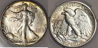 Half Dollars, Half Dollars Half Dollar Walking Liberty  CAC -55; Premium... 224,49 EUR  Excl. 53,87 EUR Verzending