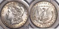 Dollars, Dollars Morgan Dollar  PCGS MS-62; Choice Original 628,59 EUR  Excl. 53,87 EUR Verzending