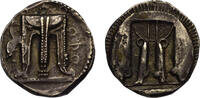 Bruttium, Croton AR nomos c. 480-430 BC Tripod, heron to left/incuse tri... 750,00 EUR600,00 EUR  Excl. 25,00 EUR Verzending