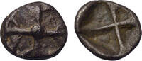 Attica, Athens AR obol c. 515-510 BC Wappenm&uuml;nzen, four-spoked wheel/qua... 500,00 EUR400,00 EUR  Excl. 15,00 EUR Verzending