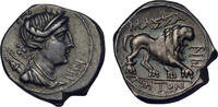 Gaul, Massalia (Marseille) AR drachm c. 150-125 BC Artemis/Lion f.vz 750,00 EUR600,00 EUR  Excl. 25,00 EUR Verzending
