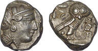 Attica, Athens AR tetradrachm c. 393-294 BC Athena/Owl f.ss 550,00 EUR440,00 EUR  Excl. 15,00 EUR Verzending