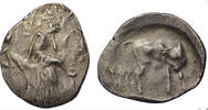 Crete, Gortyna AR stater Europa pensive in a bower/Zeus as a bull, pedigree to 1964 -