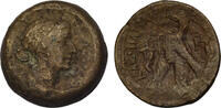 Egypt AE 80 drachma - diobol Kleopatra VII, pedigree to 1964 -