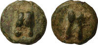 Roman Republic AE uncia Anonymous aes grave, astragalus from above/from below, Pedigree to 1965 -